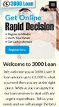 Mobile Screenshot of 3000loan.org.uk